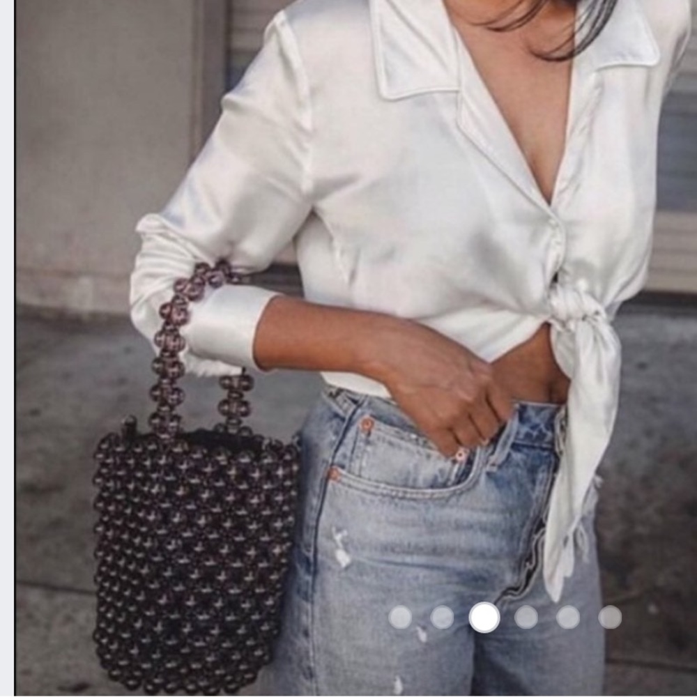 Zara beaded bag